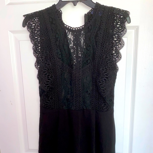 Black Jumpsuit with Pockets - Picture 2 of 4